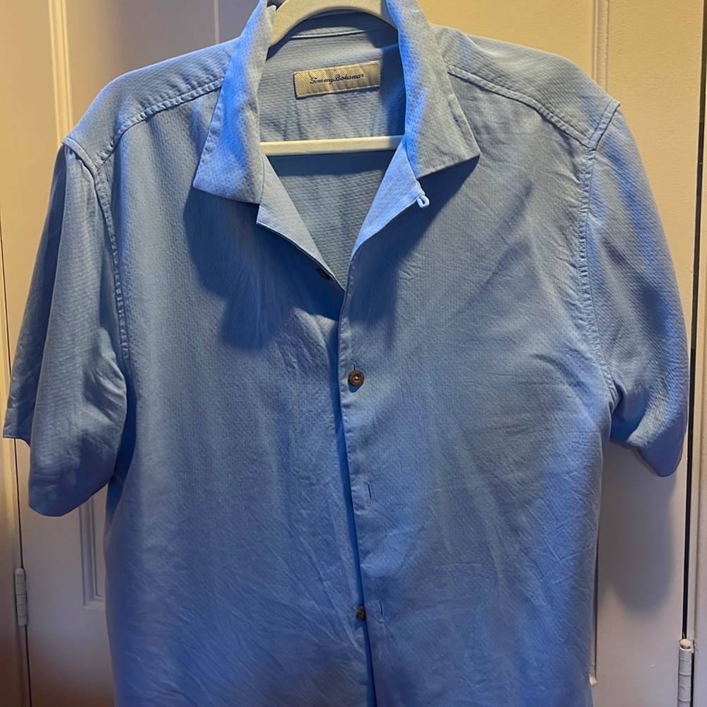 Light blue Tommy Bahama shirt